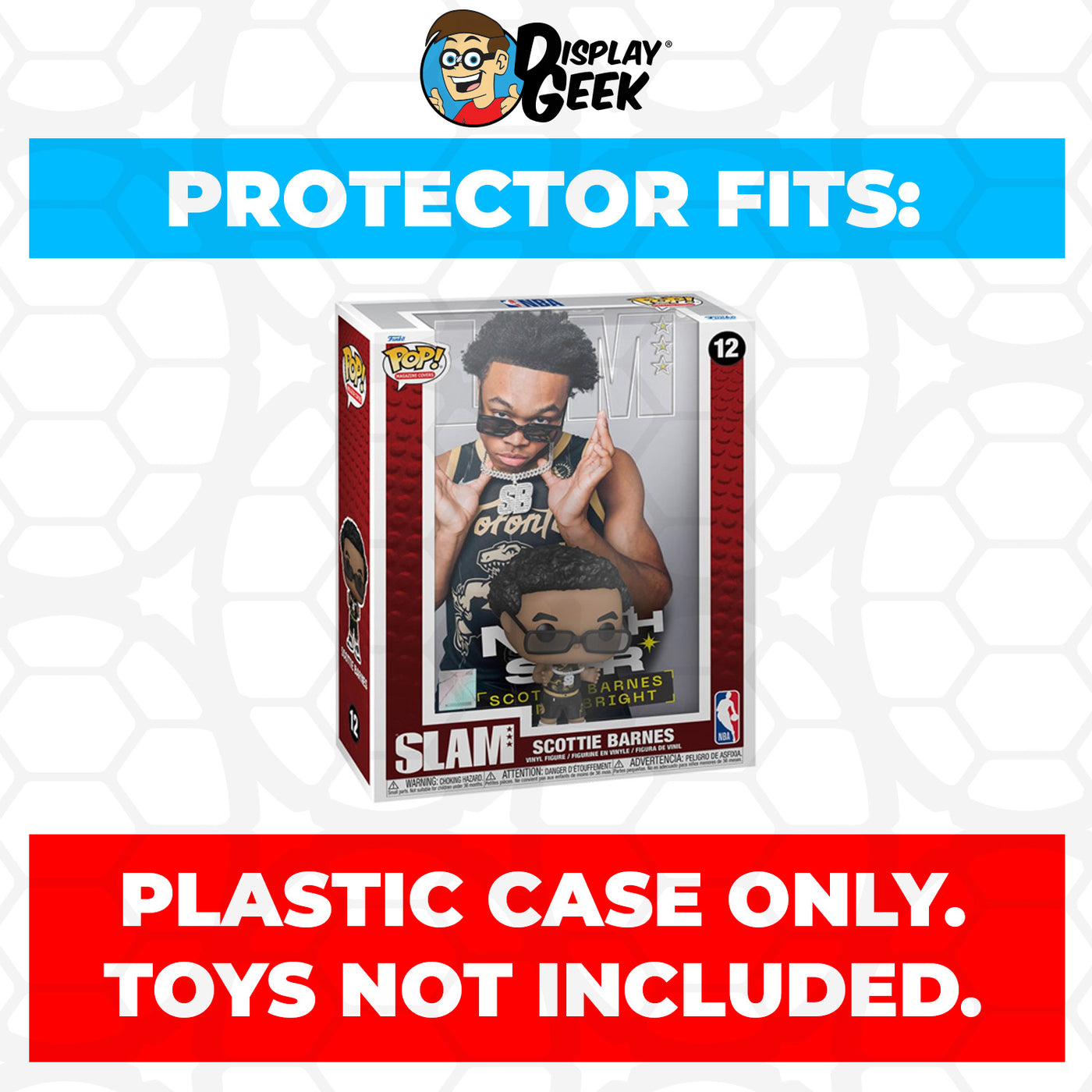 Pop Protector for Scottie Barnes #12 Funko Pop Magazine Covers on The Protector Guide App by Display Geek