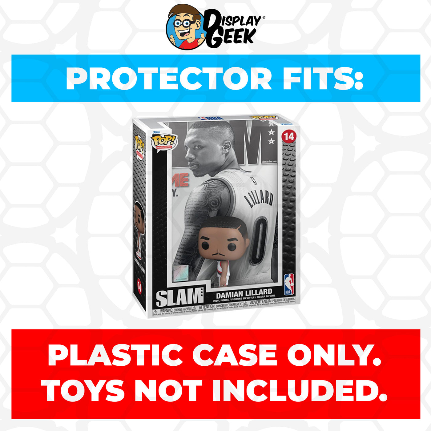 Pop Protector for Damian Lillard #14 Funko Pop Magazine Covers on The Protector Guide App by Display Geek