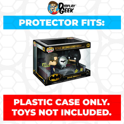 Pop Protector for Batman & Commissioner Gordon #291 Funko Pop Movie Moments on The Protector Guide App by Display Geek
