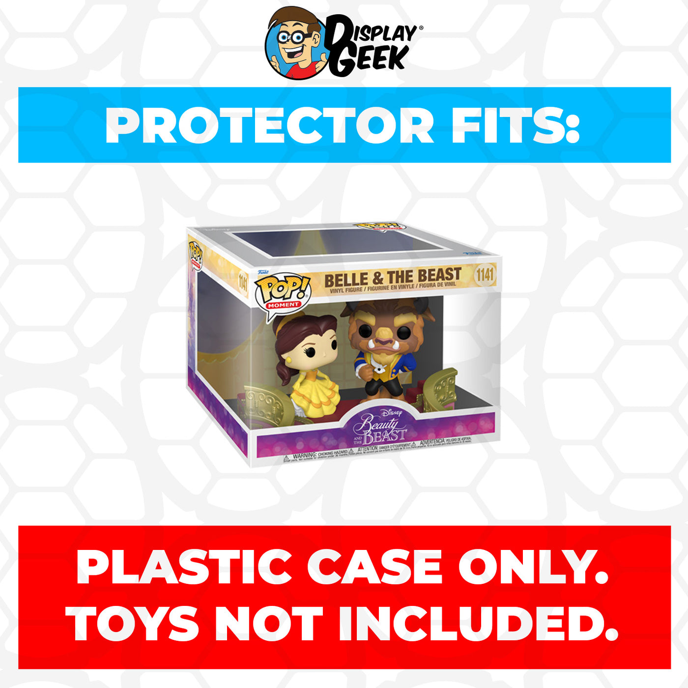 Pop Protector for Belle & the Beast #1141 Funko Pop Moment on The Protector Guide App by Display Geek