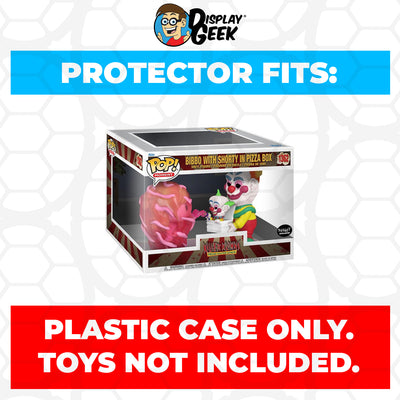 Pop Protector for Bibbo with Shorty in Pizza Box #1362 Funko Pop Moment on The Protector Guide App by Display Geek