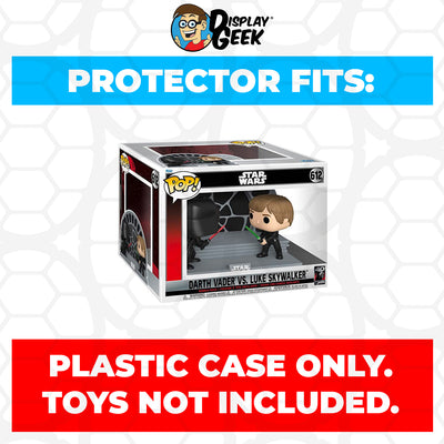 Pop Protector for Darth Vader vs Luke Skywalker #612 Funko Pop Moment on The Protector Guide App by Display Geek