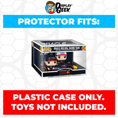 Pop Protector for Formula 1 Oracle Red Bull Racing Team #07 Funko Pop Moment on The Protector Guide App by Display Geek