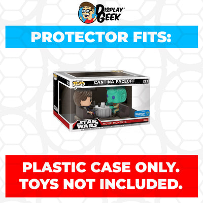 Pop Protector for Cantina Faceoff #223 Funko Pop Movie Moments on The Protector Guide App by Display Geek