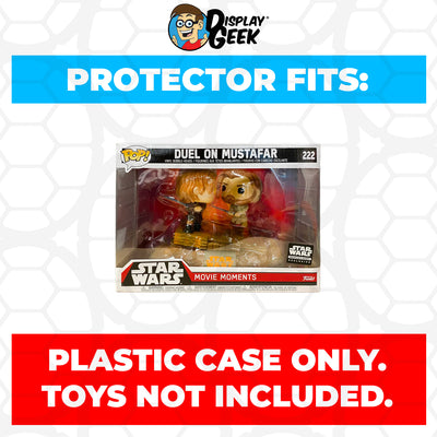 Pop Protector for Duel On Mustafar #222 Funko Pop Movie Moments on The Protector Guide App by Display Geek