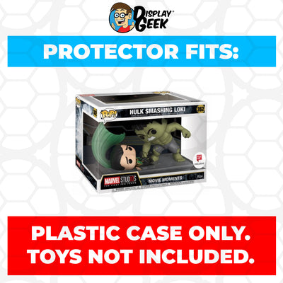Pop Protector for Hulk Smashing Loki #362 Funko Pop Movie Moments on The Protector Guide App by Display Geek