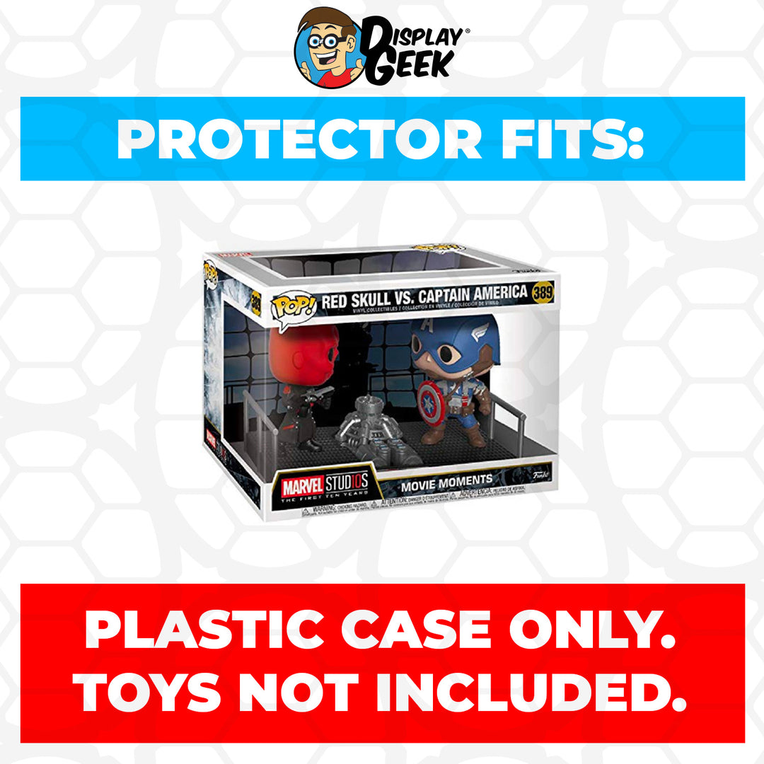 Pop Protector for Red Skull vs Captain America #389 Funko Pop