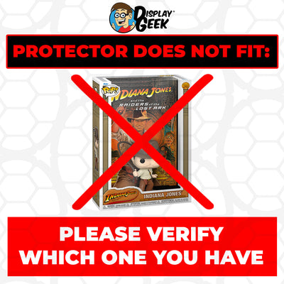 POP MOVIE POSTERS Pop Protectors for Funko (0.50mm thick) 17.25h x 11.25w x 5.75d