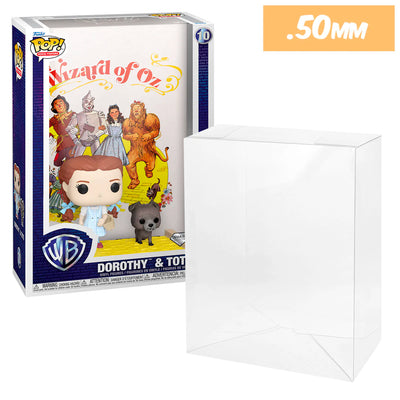 pop movie posters dorothy toto best funko pop protectors thick strong uv scratch flat top stack vinyl display geek plastic shield vaulted eco armor fits collect protect display case kollector protector
