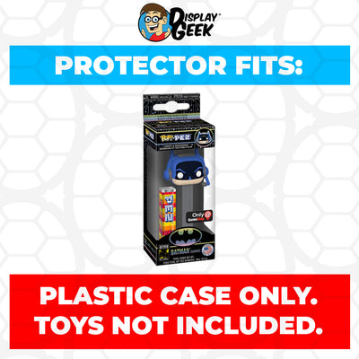 Pop Protector for Batman Gamer Funko Pop Pez on The Protector Guide App by Display Geek