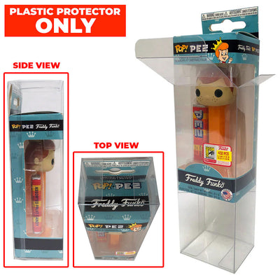 Pop Protector for Funko Pop PEZ On The Protector Guide App by Display Geek and Kollector Protector