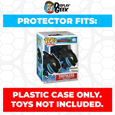 Pop Protector for Toothless Lightning #1872 Funko Pop Premium on The Protector Guide App by Display Geek and Kollector Protector