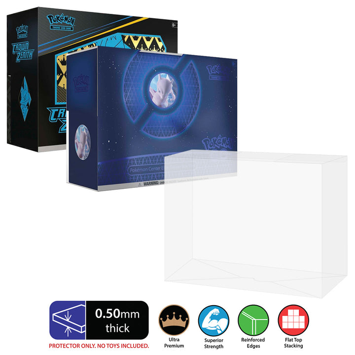 POKEMON TCG Crown Zenith/Pokemon GO Elite Trainer Box Plus Protectors