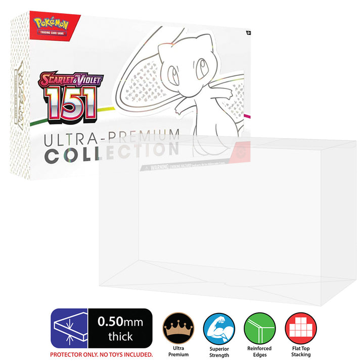 POKEMON TCG Scarlet & Violet 151 Ultra-Premium Collection Box Protecto | Display Geek, Inc. POKEMON TCG Scarlet & Violet 151 Ultra-Premium Collection Box Protecto | Display Geek, Inc.