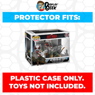 Pop Protector for Ant-Man & Ant-Thony #13 Funko Pop Rides on The Protector Guide App by Display Geek