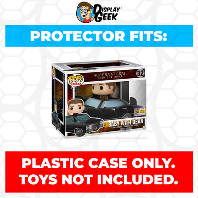 Pop Protector for Baby with Dean SDCC #32 Funko Pop Rides on The Protector Guide App by Display Geek