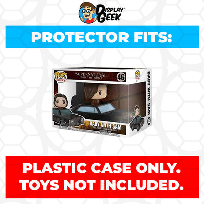 Pop Protector for Baby with Sam Chase Chrome #46 Funko Pop Rides on The Protector Guide App by Display Geek