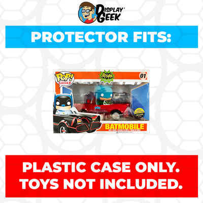 Pop Protector for Batmobile Red #01 Funko Pop Rides on The Protector Guide App by Display Geek