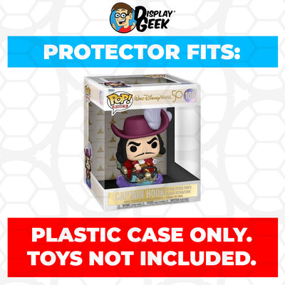 Pop Protector for Captain Hook at the Peter Pan's Flight #109 Funko Pop Rides on The Protector Guide App by Display Geek