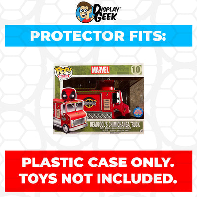 Pop Protector for Deadpool's Chimichanga Truck #10 Funko Pop Rides on The Protector Guide App by Display Geek