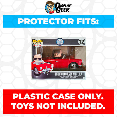 Pop Protector for Director Coulson with Lola #12 Funko Pop Rides on The Protector Guide App by Display Geek