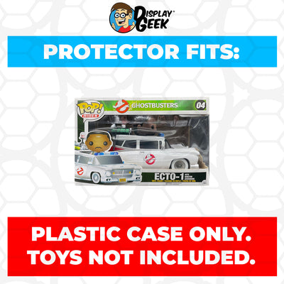 Pop Protector for ECTO-1 with Winston Zeddemore #04 Funko Pop Rides on The Protector Guide App by Display Geek