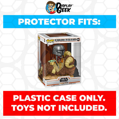 Pop Protector for The Mandalorian & The Child on Bantha #416 Funko Pop Rides on The Protector Guide App by Display Geek