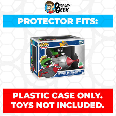 Pop Protector for Marvin the Martian with Rocket #25 Funko Pop Rides on The Protector Guide App by Display Geek