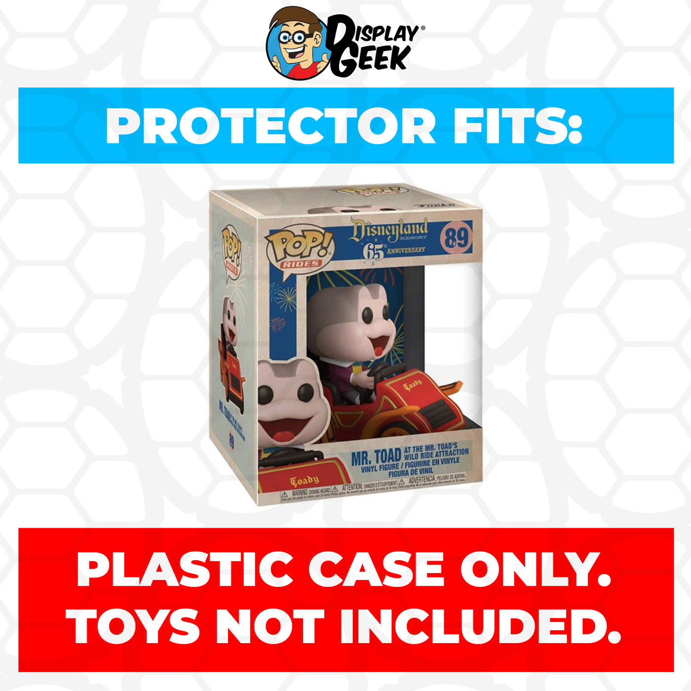 Pop Protector for Mr. Toad at Mr. Toad's Wild Ride Attraction #89 Funko Pop Rides on The Protector Guide App by Display Geek