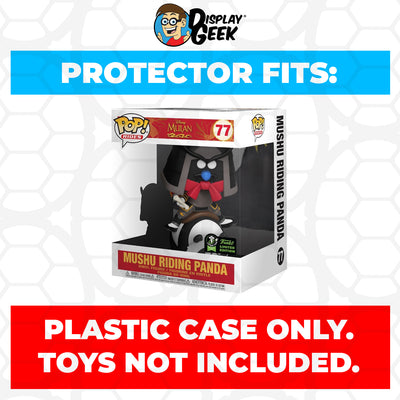 Pop Protector for Mushu Riding Panda ECCC #77 Funko Pop Rides on The Protector Guide App by Display Geek