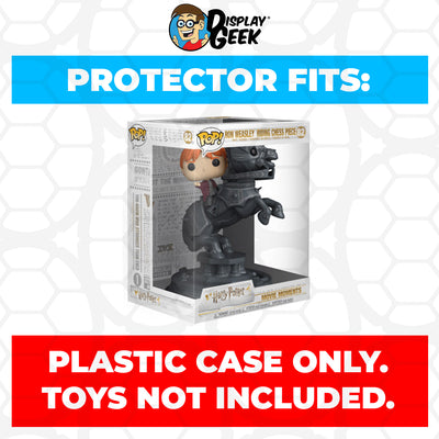 Pop Protector for Ron Weasley Riding Chess Piece #82 Funko Pop Movie Moments on The Protector Guide App by Display Geek