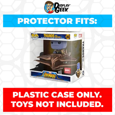 Pop Protector for Thanos With Sanctuary 2 #303 Funko Pop Rides on The Protector Guide App by Display Geek