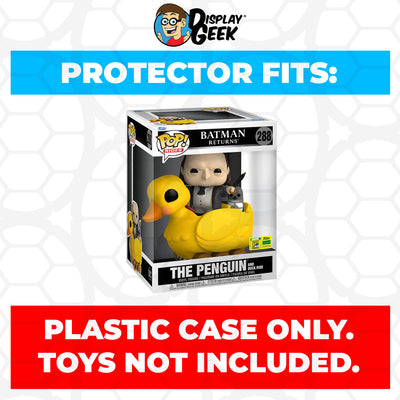 Pop Protector for The Penguin and Duck Ride SDCC #288 Funko Pop Rides on The Protector Guide App by Display Geek