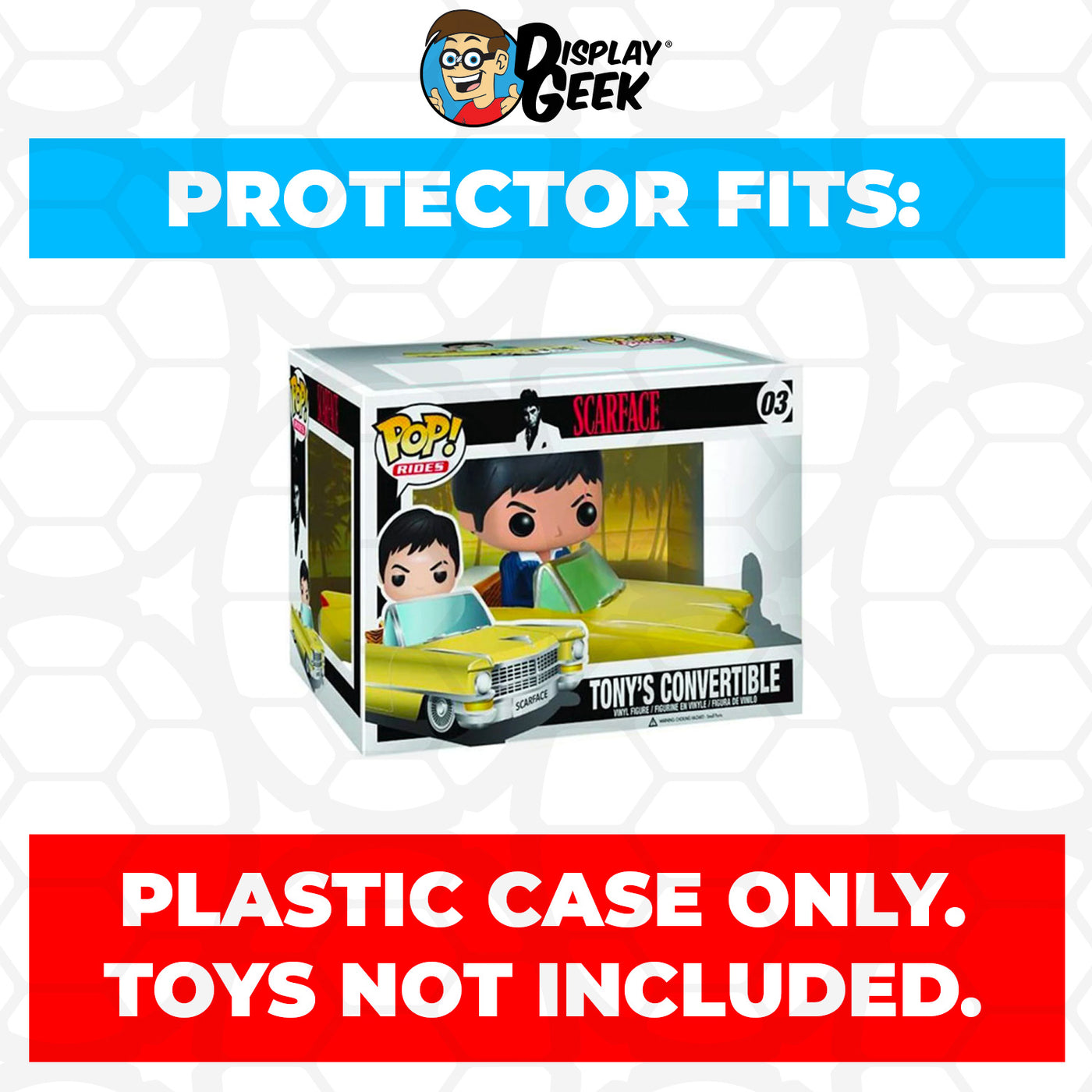 Pop Protector for Tony's Convertible #03 Funko Pop Rides on The Protector Guide App by Display Geek