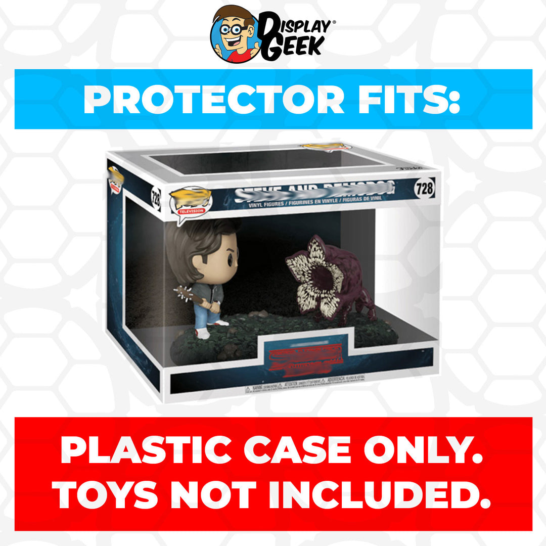 Pop Protector for Steve and Demodog #728 Funko Pop Television