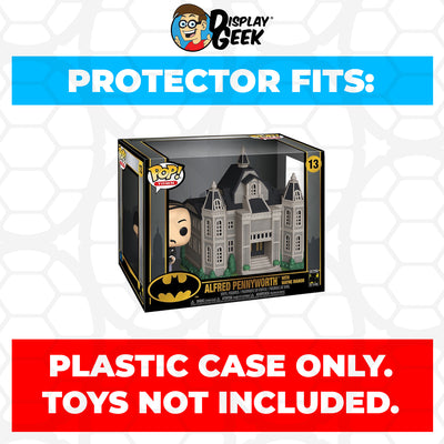 Pop Protector for Alfred Pennyworth with Wayne Manor #13 Funko Pop Town on The Protector Guide App by Display Geek