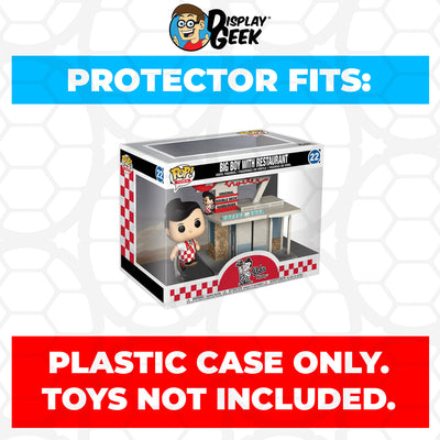 Pop Protector for Big Boy with Restaurant #22 Funko Pop Town on The Protector Guide App by Display Geek