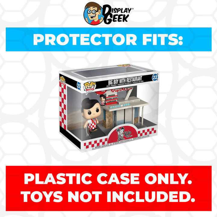 Pop Protector for Big Boy with Restaurant #22 Funko Pop Town