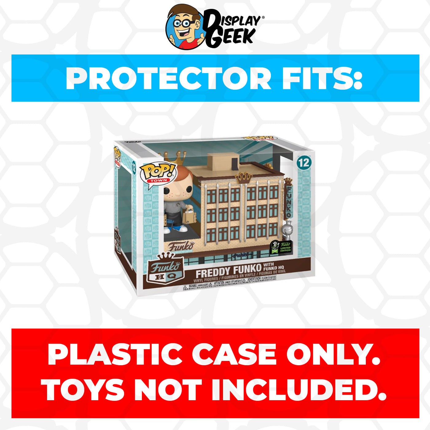 Pop Protector for Freddy Funko with Funko HQ ECCC #12 Funko Pop on The Protector Guide App by Display Geek