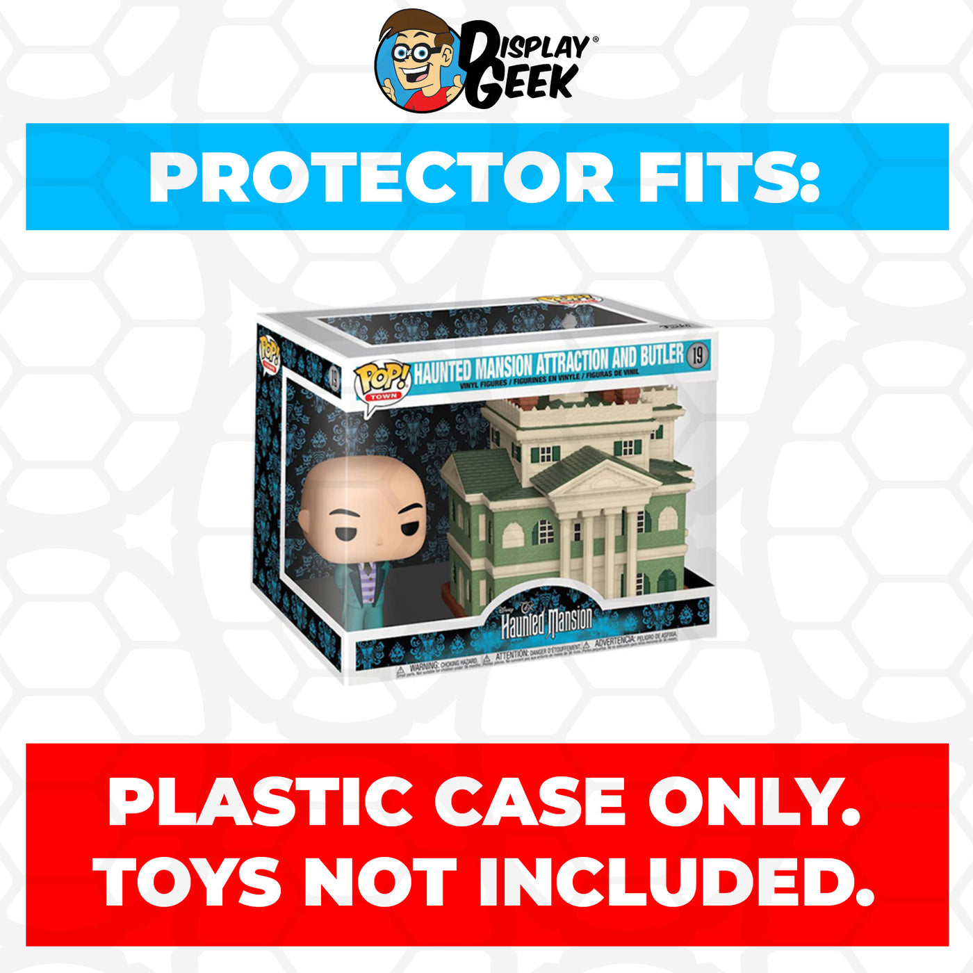 Pop Protector for Haunted Mansion Attraction and Butler #19 Funko Pop Town on The Protector Guide App by Display Geek