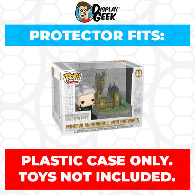 Pop Protector for Minerva McGonagall with Hogwarts #33 Funko Pop Town on The Protector Guide App by Display Geek