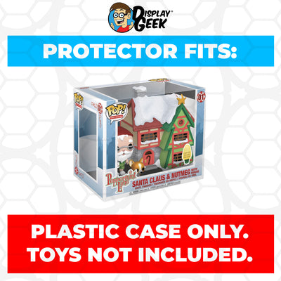 Pop Protector for Santa Claus & Nutmeg with House #01 Funko Pop Town on The Protector Guide App by Display Geek