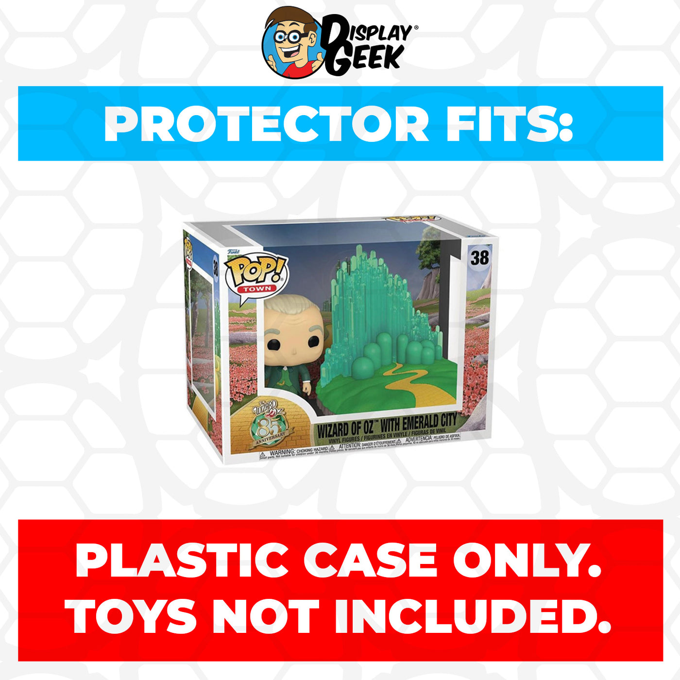 Pop Protector for Wizard of Oz with Emerald City #38 Funko Pop Town on The Protector Guide App by Display Geek