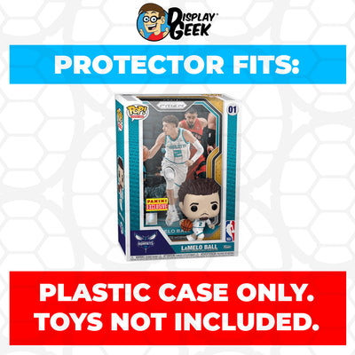 Pop Protector for LaMelo Ball Charlotte Hornets #01 Funko Trading Cards on The Protector Guide App by Display Geek