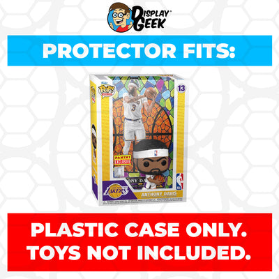 Pop Protector for Anthony Davis Los Angeles Lakers #13 Funko Trading Cards on The Protector Guide App by Display Geek