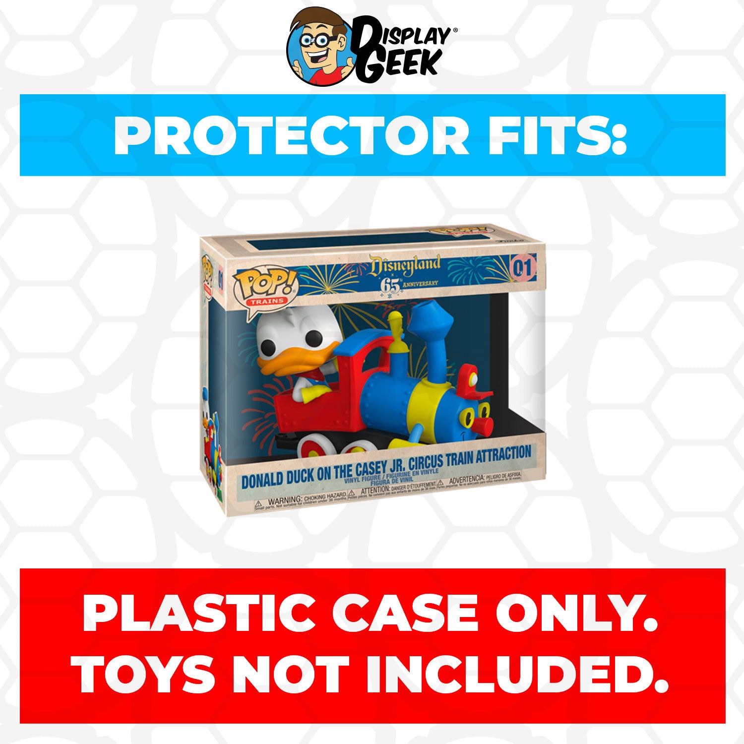 Pop Protector for Donald Duck on the Casey Jr. Circus Train Funko Pop ...