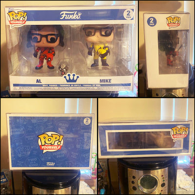 Pop Protector for 2 Pack Pop Yourself Custom Funko Shop Box on The Protector Guide App by Display Geek