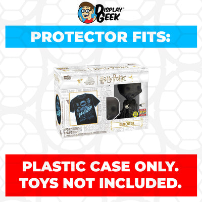 Pop Protector for Pop & Tee Dementor Glow #161 Funko Box on The Protector Guide App by Display Geek