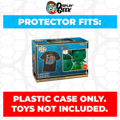 Pop Protector for Pop & Tee Namor Metallic Green #1094 Funko Box on The Protector Guide App by Display Geek
