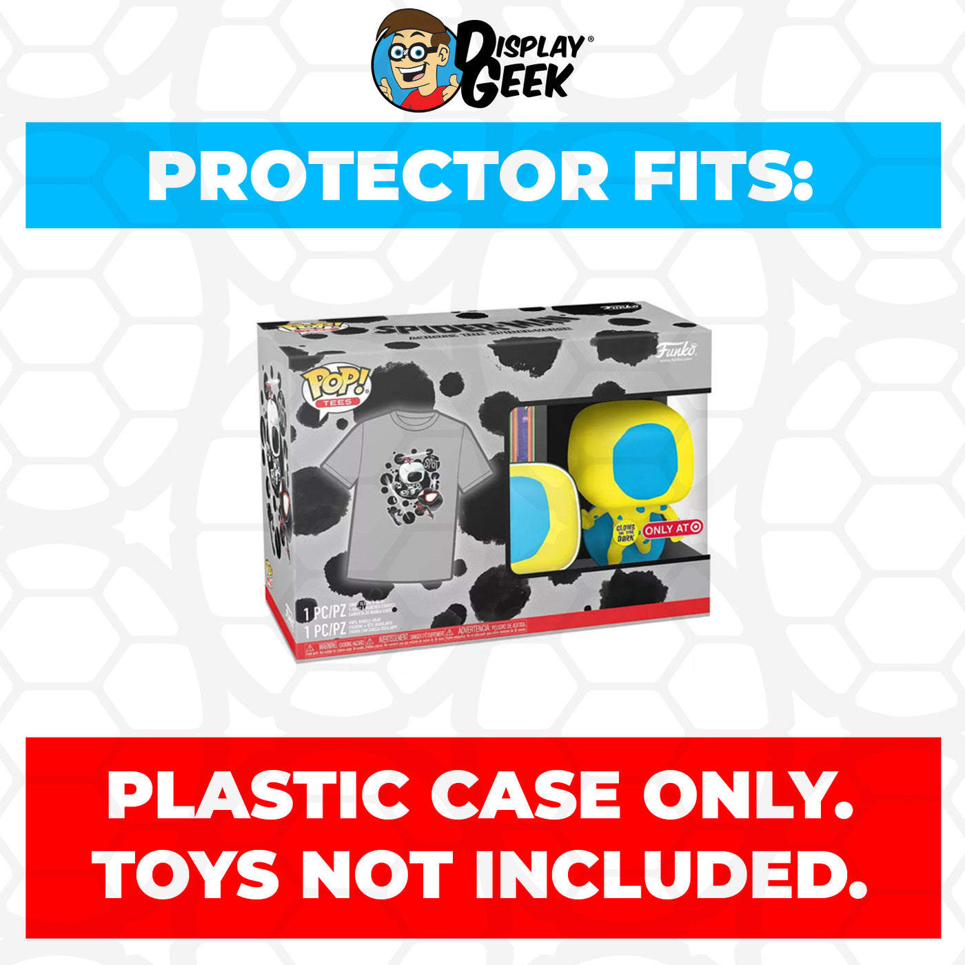 Pop Protector for Pop & Tee Spot Funko Box on The Protector Guide App by Display Geek